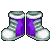 Purple Enchanted Boots