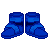 Blue Sandals