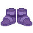 Purple Sandals
